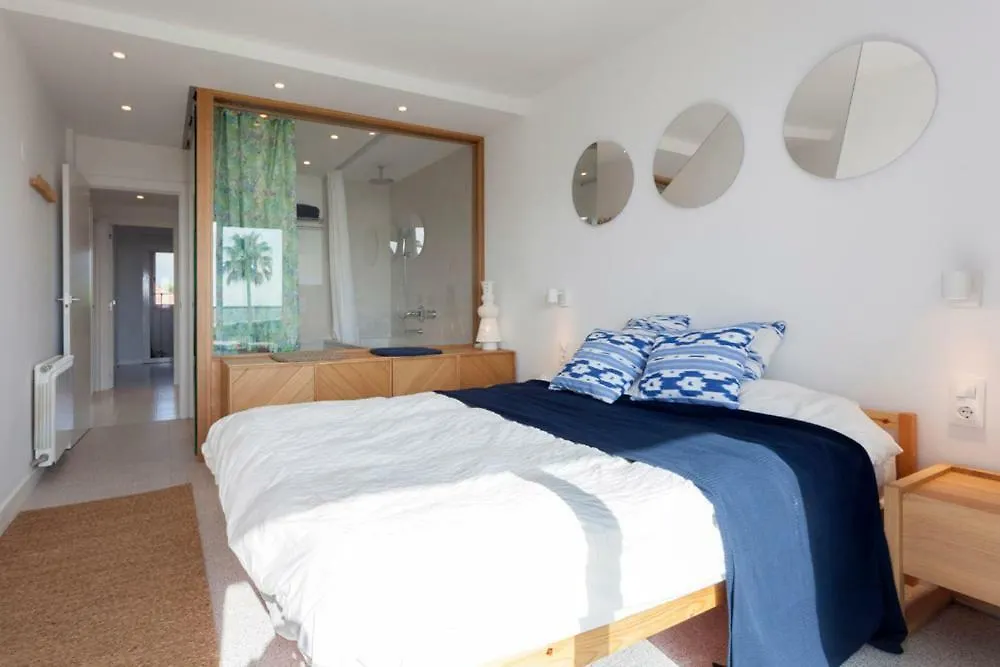 Gava Mar- Castelldefels Beachfront Apartment- Direct Access To The Beach 스페인